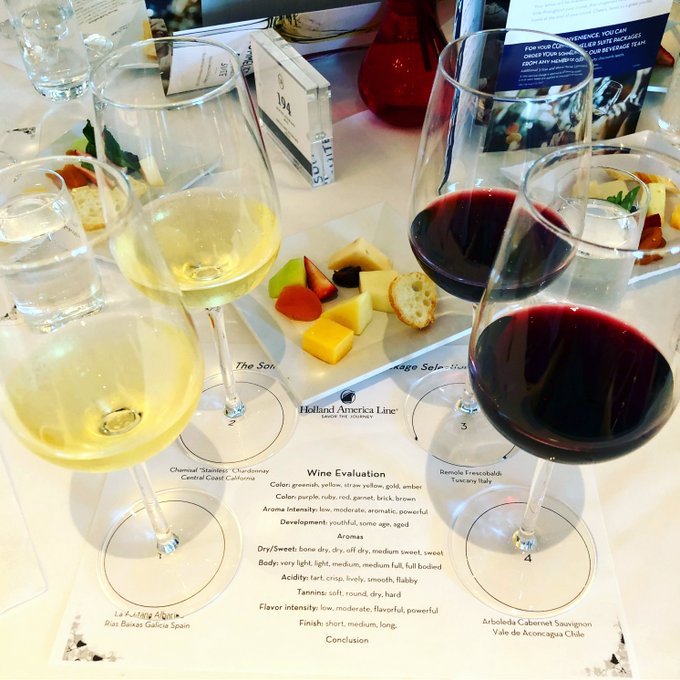 Wine Packages on Holland America Line Cruises