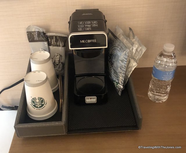 coffee maker, Westin Denver Airport Hotel