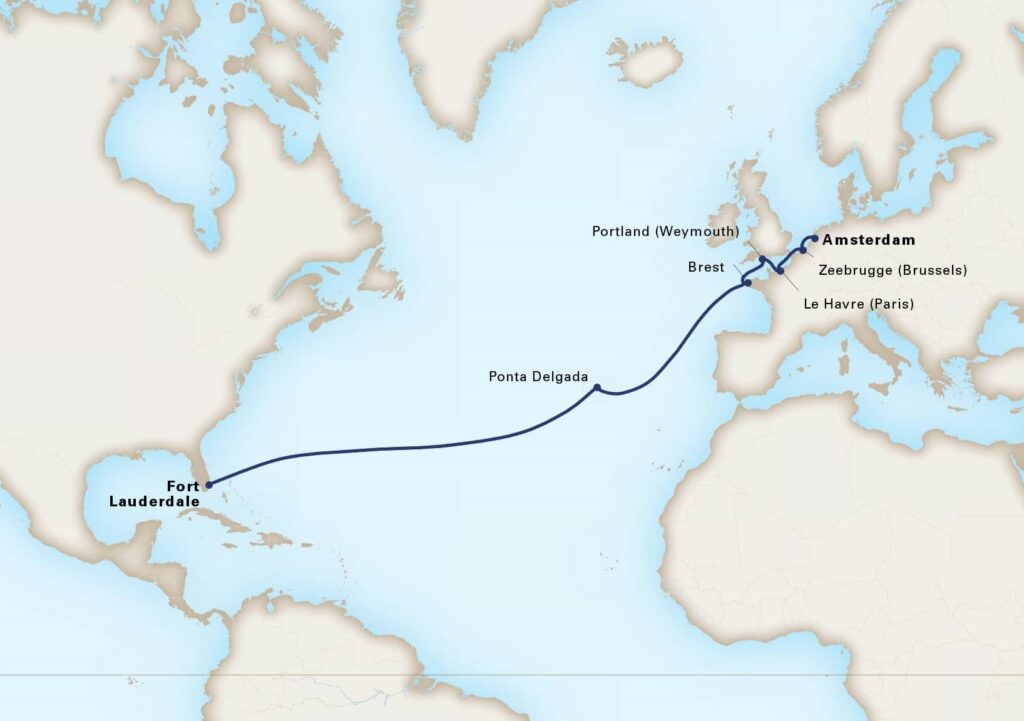 14-Day Atlantic Sojourn, Rotterdam, Holland America Line