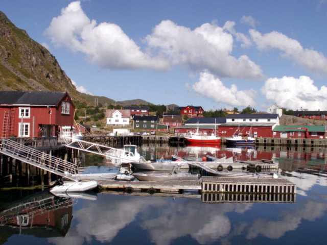 Ballstad, Lofoten Islands, Norway
