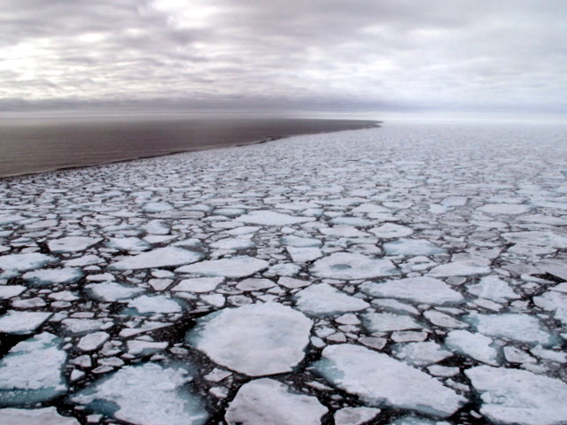 icy water