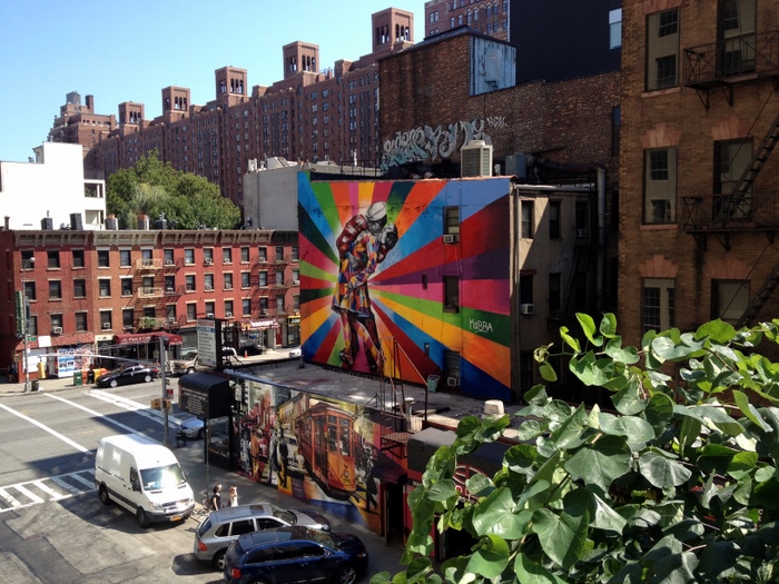 view from High Line