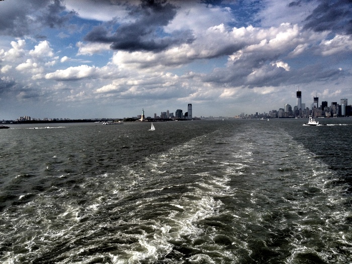 Sailing away-NYC