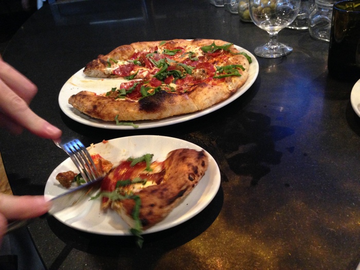 Carne pizza, Siena Tavern