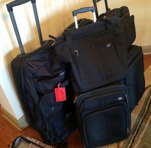 Luggage for a trip