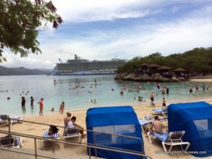 Labadee, a private resort leased to Royal Caribbean International until 2050. Labadee, located on the northern coast of Haiti, is named after Marquis de La Badie, a Frenchman who first settled the area in the 17th century.