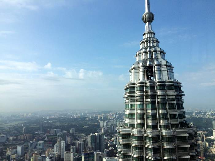 view from Petronas Towers