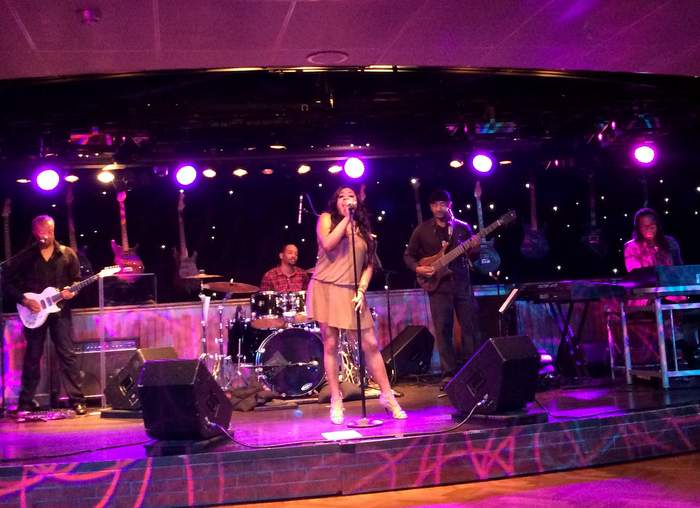BB King Blues Club on Holland America's Nieuw Amsterdam