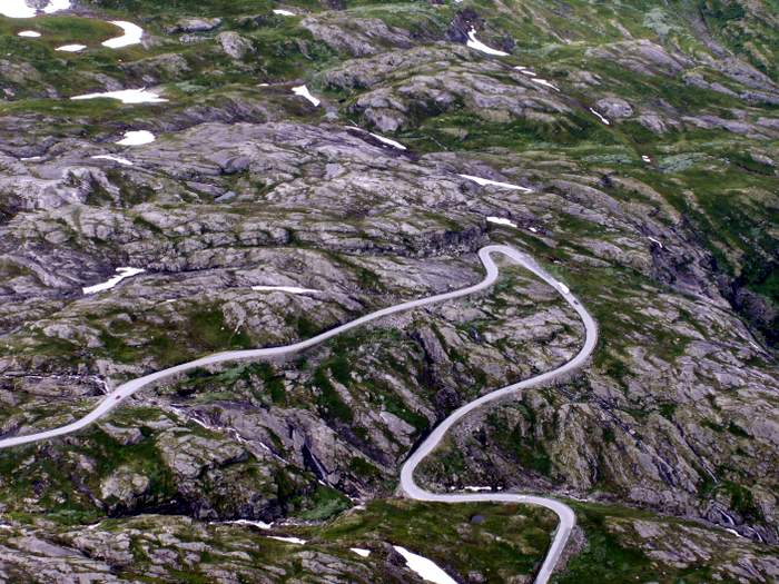 road to Mt. Dalsnibba