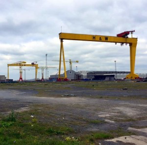 Sampson and Goliath, Titanic Quarter, Belfast, Northern Ireland