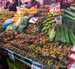 mushrooms and other fresh