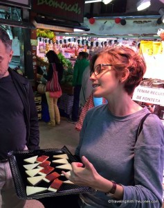 cheese tasting, Devour Barcelona Food Tour