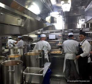 Behind the Scenes Kitchen Tour, Nieuw Amsterdam, Holland America Line