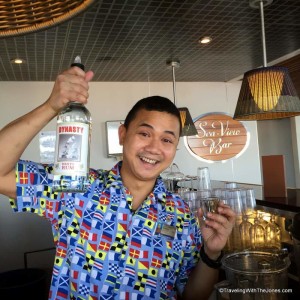 Sea View Bar, Nieuw Amsterdam, Holland America Line