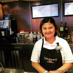 Explorations Cafe, Holland America Line