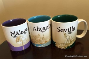 Spanish Starbuck mugs