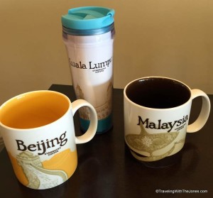 Starbucks mugs from Asia