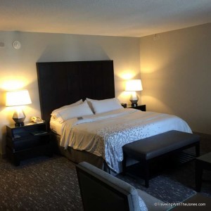 King bed, room 512, Renaissance Fort Lauderdale Cruise Port Hotel