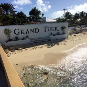 entrance sign, Grand Turk Cruise Center, Grand Turk Island, Turks & Caicos