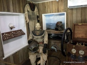 diving exhibit, Turks & Caicos National Museum, Grand Turk