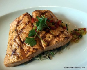 Alaska King Salmon, Pinnacle Grill, Holland America Line, Zuiderdam