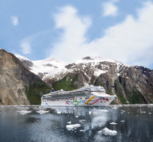 Norwegian Pearl in Alaska