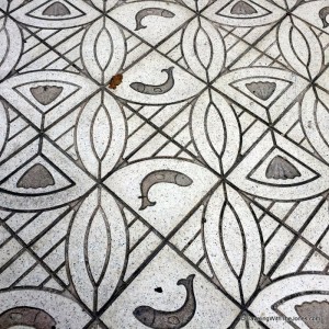 sidewalk in Alicante, Spain