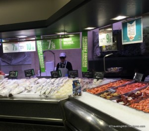 El Corte Ingles grocery store in Alicante, Spain