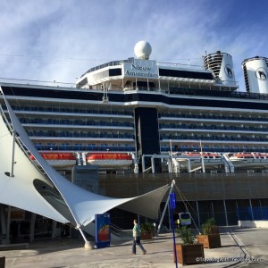 Nieuw Amsterdam at the Port of Alicante, Spain