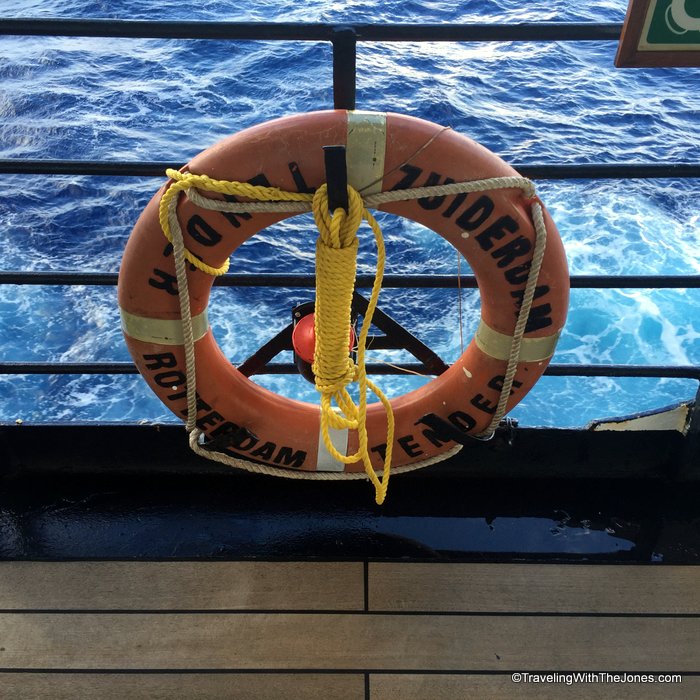 teak wrap around deck, Zuiderdam, Holland America