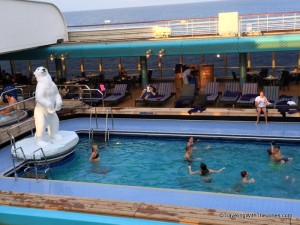 Lido Pool, Zuiderdam, Holland America Line