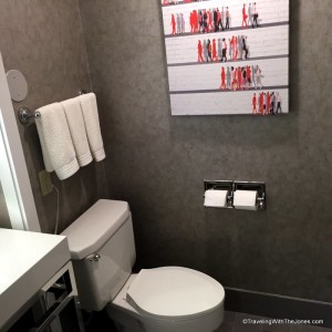 bathroom, room 2602, Renaissance Chicago Downtown Hotel