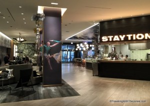 lobby and Staytion Market & Bar, Renaissance Chicago Downtown Hotel