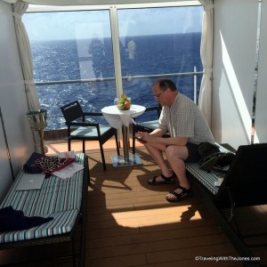 Cabana in the Retreat, Private Cabana Rentals, Zuiderdam, Holland America Line