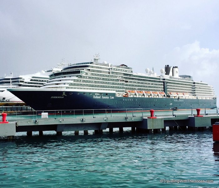 Holland America's Zuiderdam cruise ship in San Juan