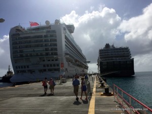 size comparison, Zuiderdam, Holland America