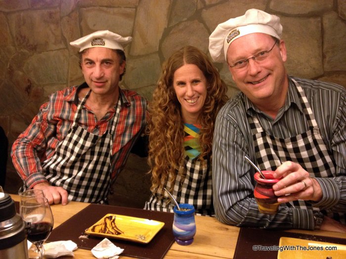 learning how to make empanadas and enjoy mate at the Argentine Experience