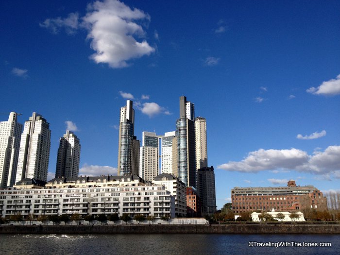Buenos Aires' fashionable Puerto Madero Waterfront area