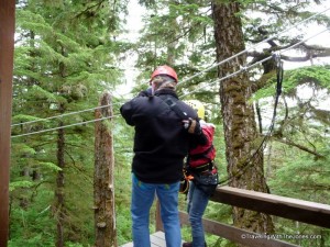 double cables, Rainforest Canopy & Zipline Expedition – Ketchikan, Alaska
