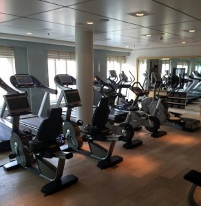 fitness center, Viking Star cruise ship