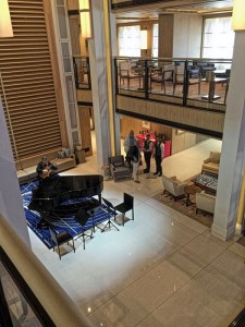 Atrium, Viking Star cruise ship