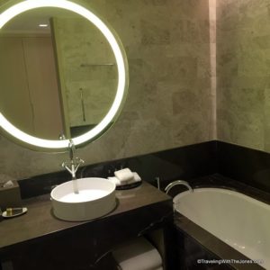 bathroom, Room 1824, Taipei Marriott hotel, Taiwan