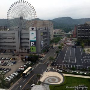 view from window, Suite 829, Taipei Marriott