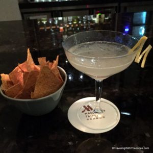 hand-crafted margarita, Lobby Lounge, Taipei Marriott hotel