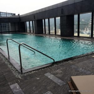 19th floor swimming pool, Taipei Marriott hotel