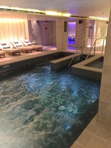 Thermal pool in the Spa, Viking Star cruise ship