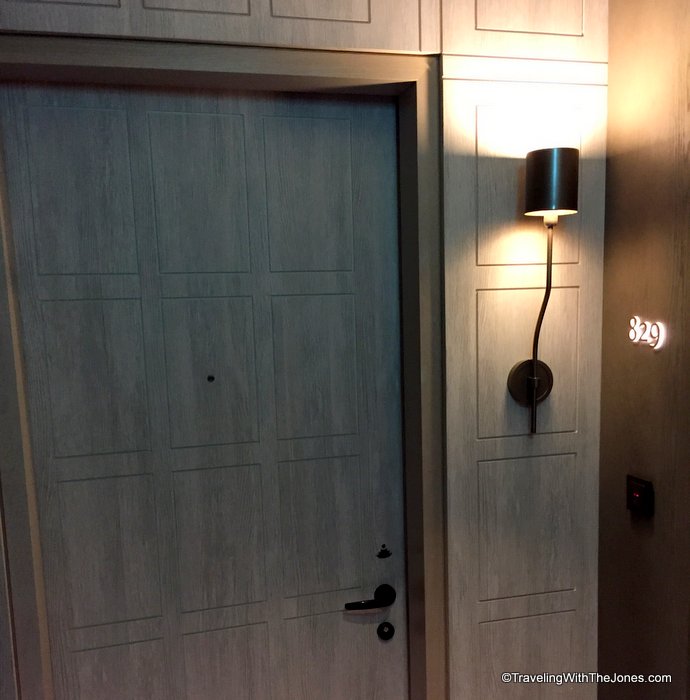 entrance to Suite 829, Taipei Marriott hotel, Tiawan