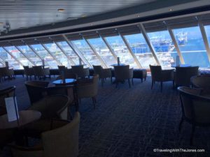 Crow's Nest, Adonia cruise ship, fathom