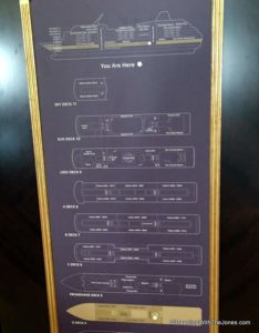 deck plan, Adonia cruise ship, fathom