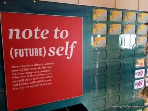 Note to your future self, Adonia cruise ship, fathom